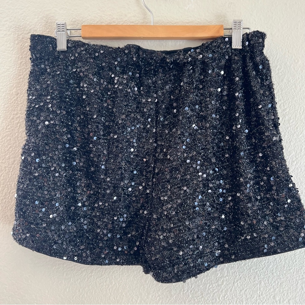SHEIN Black High Waist Shorts NWOT